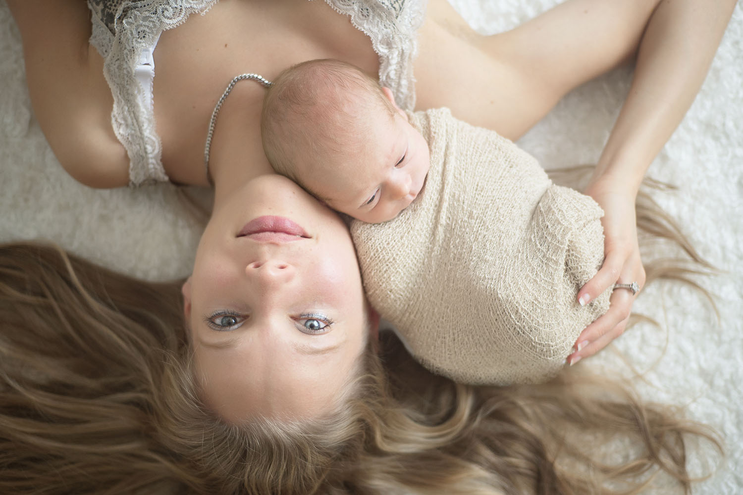Mother Portrait With Newborn
